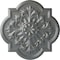Ekena Millwork Bonetti Ceiling Medallion (Fits Canopies up to 5 1/8"), Hand-Painted Platinum, 20"OD x 1 3/4"P CM20BOPLS - alternate 1